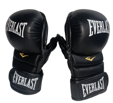Перчатки для MMA M6 LEV Sport стрейч черный size S