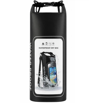 Гермомешок TY-7479 SP-Sport Waterproof Bag 2л PVC водонепроницаемый с прозрачным окном для телефона black