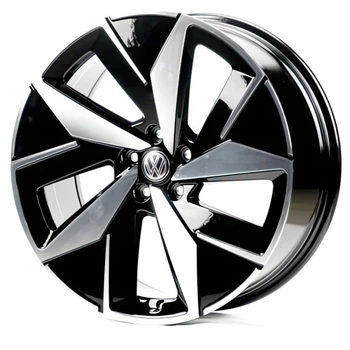 Литі диски Replica Volkswagen (VV5647) R20 W8 PCD5x112 ET45 DIA57.1 (gloss black machined face)