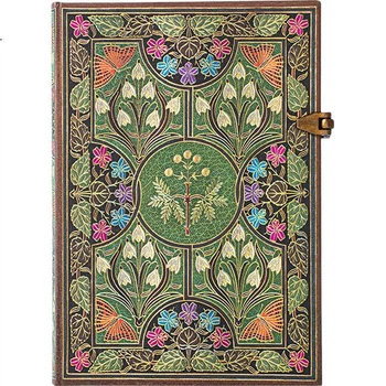 Paperblanks [Подарок на выпускной] Импортный блокнот,винтажный дневник для женщин и студентов,подарок на годовщину,креативный сувенир,красочный поэтический блокнот среднего размера