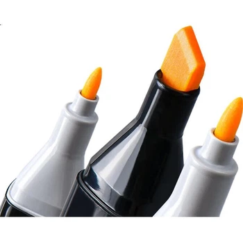 Набор двусторонних маркеров Touchcolor, 120 цветов, спиртовые, для рисования комиксов и аниме, для школьников, с заправляемыми чернилами