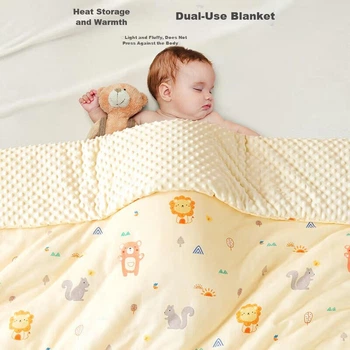 Дитяча ковдра Beyond Kids A-Grade Milk Velvet Blanket Toddler Kids Sleep Blanket Thin Cover Bag Весна-осінь Panda Baby 80*100 см