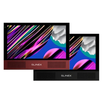 Відеодомофон Slinex Sonik 10 10″дюймів чорний/червоний