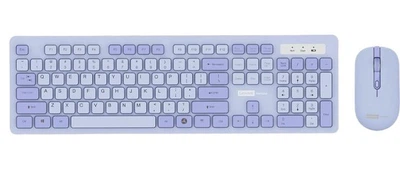 Комплект бездротова клавіатура та миша Lenovo T221 повнорозмірна Фіолетовий