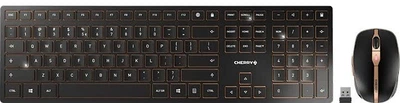 Комплект беспроводной CHERRY DW9100 Wireless/Bluetooth Черный