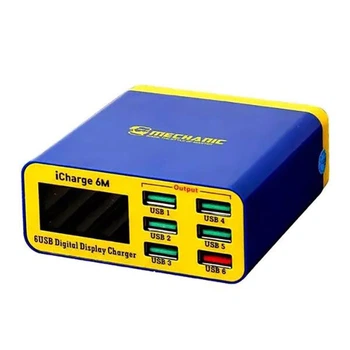 Зарядний пристрійк MECHANIC iCharge 6M (6xUSB) 40W