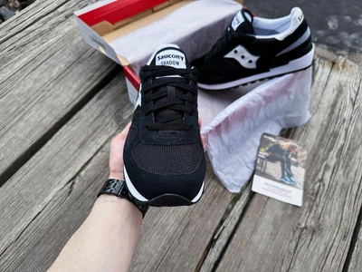 Кроссовки мужские Saucony Shadow Original S2108-518 48 (13 US) 31 см Black/White черные с белым (11110561)