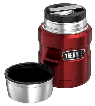 Термос для еды 0,47 литра нержавеющая сталь для пикника складная ложка Thermos LS-0854