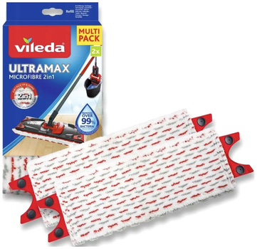 Сменные насадки микрофибра для пола 2 шт Vileda LS-2423