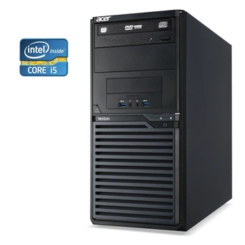 ПК Б-класс Acer Veriton M2631 Tower / Intel Core i5-4570 (4 ядра по 3.2 - 3.6 GHz) / 8 GB DDR3 / 500 GB HDD / Intel HD Graphics 4600 / DVD-RW б/у