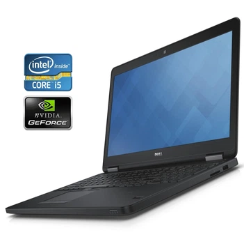 Ноутбук Б-клас Dell Latitude E5550 / 15.6" (1920x1080) TN / Intel Core i5-5300U (2 (4) ядра по 2.3 - 2.9 GHz) / 8 GB DDR3 / 128 GB SSD / nVidia GeForce 830M, 2 GB DDR3, 64-bit / WebCam / Win 10 б/в