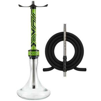Кальян Aroma Hookah Mike Zombie Green 57см из нержавеющей стали зеленый