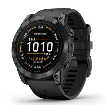 Смарт-годинник Garmin Epix Pro Gen 2 51mm Slate Gray w. Black Band (010-02804-20/21)
