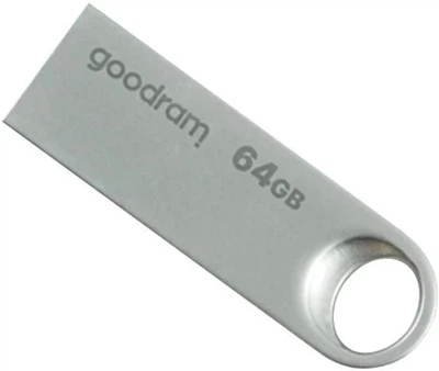 Флеш накопитель USB 64Gb Goodram UNO3, Silver, USB 3.2 Gen 1 (UNO3-0640S0R11)