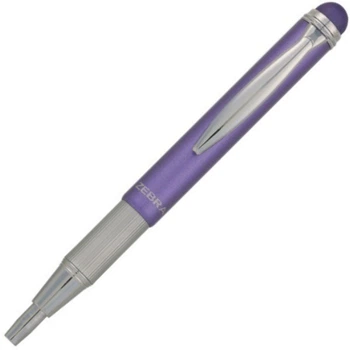 Кулькова ручка Zebra Telescopic Stylus бузкова