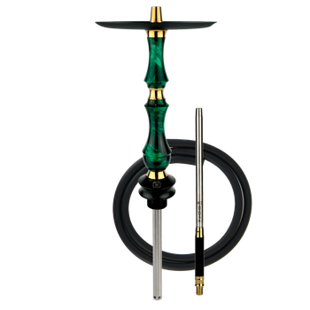 Кальян Sunpipe Odin Epoxy Royal Loki (Зелёный, базовый комплект)