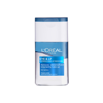 Двухфазное средство для снятия макияжа с глаз и губ L'Oreal Paris Eye & Lip Express Make-Up Remover, 125 мл