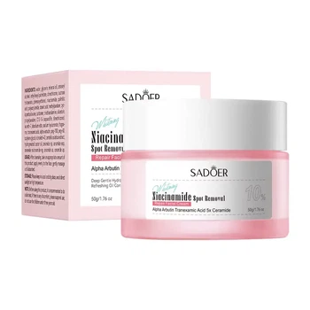 Крем для уменьшения пигментации и ровного тона кожи лица SADOER Niacinamide Spot Removal Repair Facial Cream, 50 г (6942349737565)