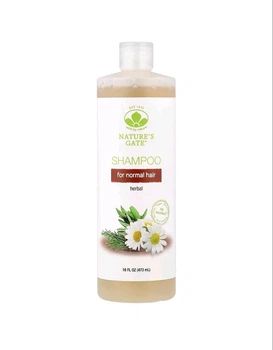 Травяной шампунь для нормальных волос Mild By Nature Nature's Gate 473 мл