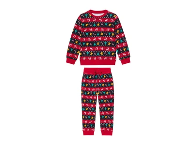 Костюм (свитшот и штаны) для девочки Lupilu LIDL 457226 110-116 см (4-6 years) Красный