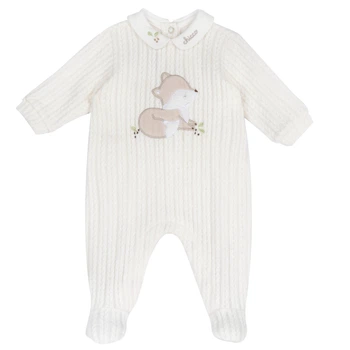 Комбинезон Chicco Clever Fox, цвет белый, размер 62 (263.02606.030)