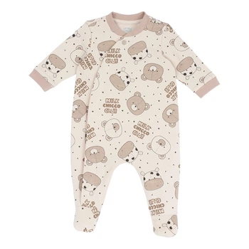 Утепленный комбинезон Chicco Baby Milk, цвет бежевый, размер 68 (263.02805.064)