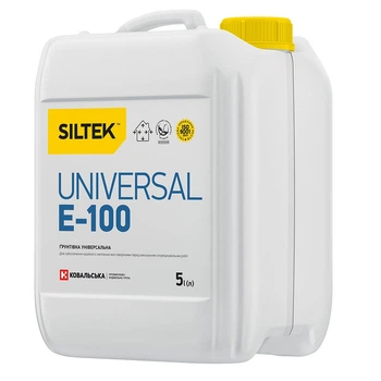 Siltek E-100 Universal Ґрунтівка глибокопроникаюча універсальна (5 л)