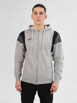 Спортивная кофта мужская Joma Confort Iii 102733.251 2XL Серая (8445456407799)