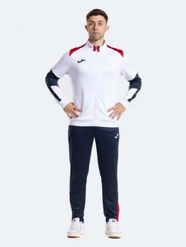 Спортивный костюм мужской Joma Danubio IV 104210.203 M White-Navy (8447150640946)
