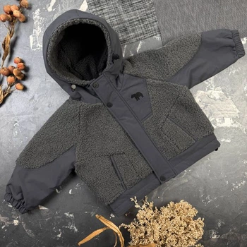 Курточка BEWARM Teddy деми Grafite 104-110 см (4407Gf104)