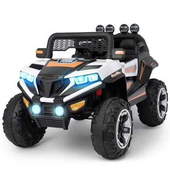 Детский полноприводный электромобиль Monster SP 4X4 120W черно-белый