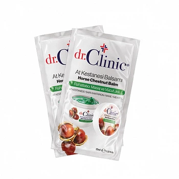 Масажний гель dr.Clinic з кінським каштаном (саше), 12 мл