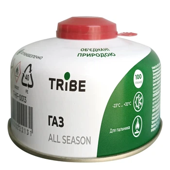 Балон газовий Tribe різьбовий 100 г (1042-T-HF-0013)