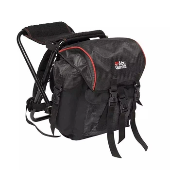 Рюкзак-стул Abu Garcia 12L 52x34x40 Black/Red (1102-1200627)