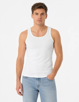 Майка C&A білий CVAQD258 6XL