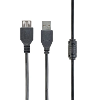Кабель Cablexpert CCF-USB2-AMAF-6 удлинитель USB 2.0 AM/AF 1,8 м, ферритовый фильтр