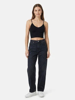 Топ для спорту Primark чорний PXMSG106 2XS
