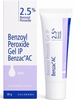 Гель от прыщей Бензак 2.5% Benzac AC gel 2.5% 30 г