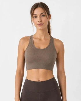 Топ для спорту Primark темно-бежевий HAEHK089 2XL