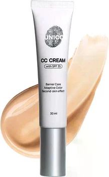 CC-крем адаптивний тонуючий Unico CC-Cream with SPF 35, 30 мл (4820276370463)