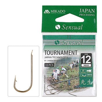 Крючок Mikado Sensual Tournament №16 10шт. (bronze)