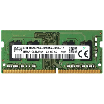 Оперативная память для ноутбука SK hynix 8GB DDR4 3200MHz SO-DIMM 1Rx16 (HMAA1GS6CJR6N-XN) CG