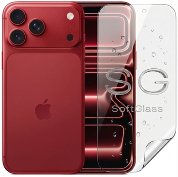 Плівка для Apple iPhone 17 Pro Max на екран зносостійка поліуретанова SoftGlass