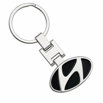 Брелок Hyundai для автомобільних ключів із логотипом двосторонній