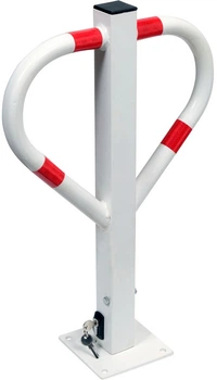 Blokada parkingowa składana z zamkiem Yato Motyl 510x600 mm (YT-55740) (5906083110283)