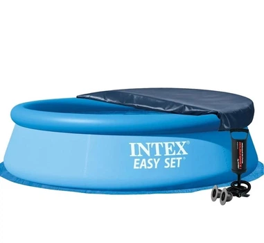 Надувной бассейн Intex 28120-4, 305 х 76 см (2006 л/ч, подстилка, тент, насос)