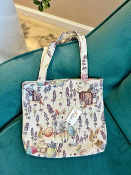 Сумка гобеленовая Limaso EDEN1018B 36x36 см Сиреневый 75% полиэстер, 22% хлопок, 3% акрил
