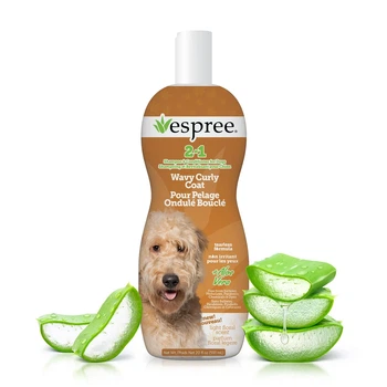 Шампунь-кондиционер для собак с вьющейся шерстью Espree Wavy Curly Coat Dog Shampoo&Conditioner 2in1 591мл