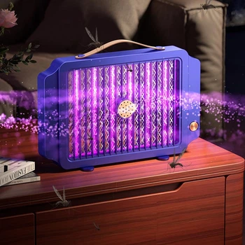 Лампа от насекомых Mosquito Lamp BG-009 аккумуляторная ультрафиолетовая для комаров мух и моли