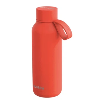 Термобутилка Quokka Solid With Strap 510 мл Orange (40187)